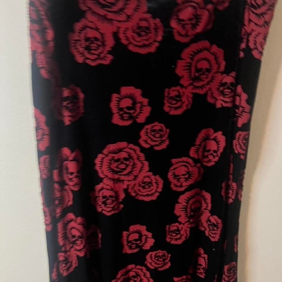 Killstar Pandoras Box maxi skirt size small floral goth whimsigoth romantic - Picture 4 of 5